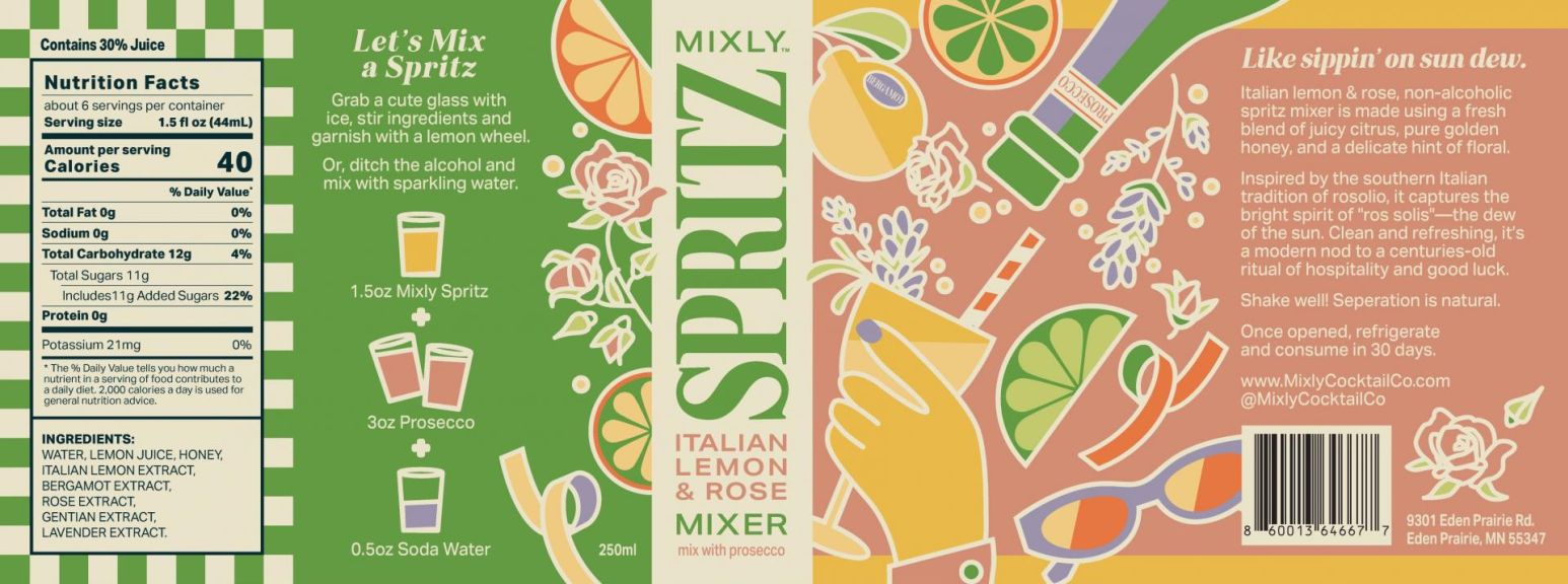 Photo for: Italian Lemon and Rose Spritz