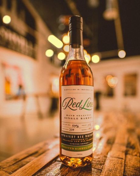 Photo for: Red Line Single Barrel Toasted Barrel Finished Rye