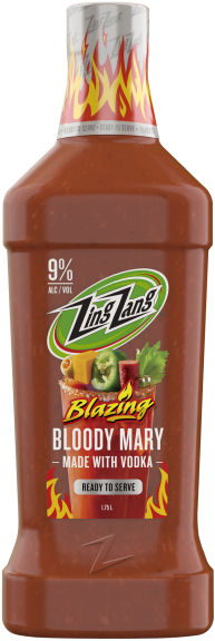 Photo for: Zing Zang Blazing Bloody Mary with Vodka - RTS
