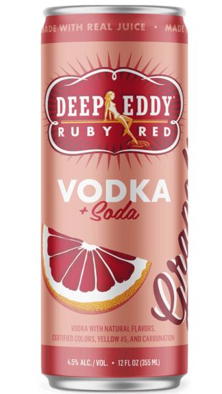 Photo for: Deep Eddy Ruby Red Vodka + Soda